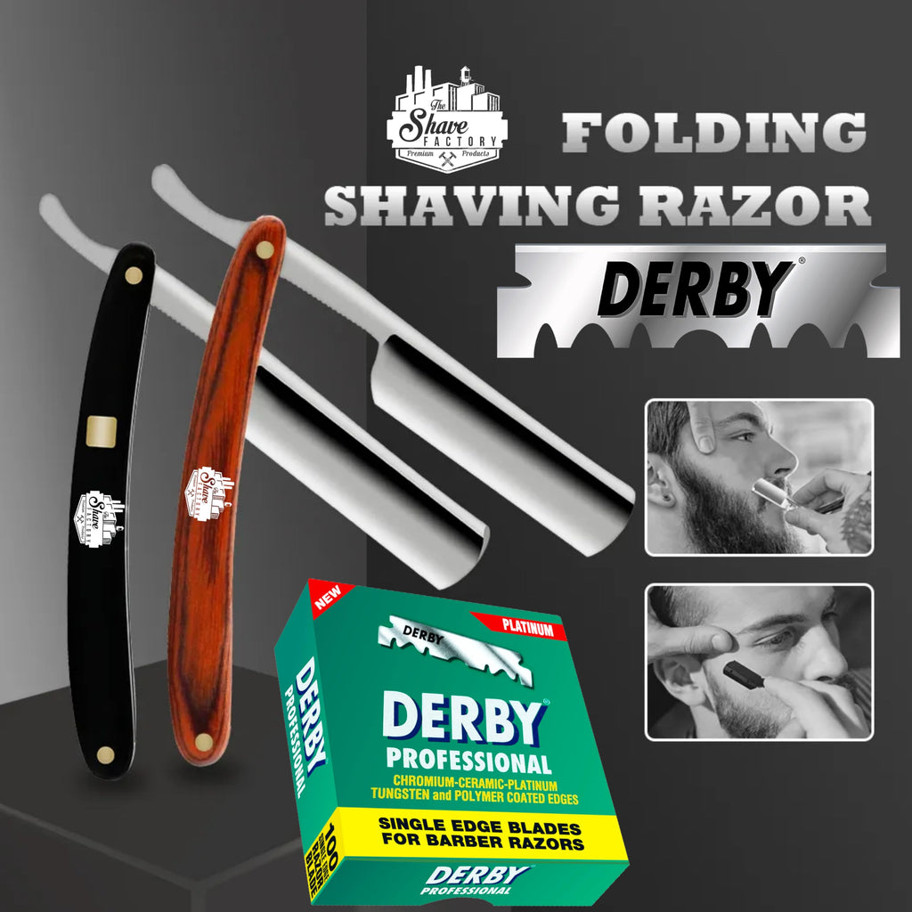 5000 "Derby Professional" Single Edge Razor Blades for straight razor
