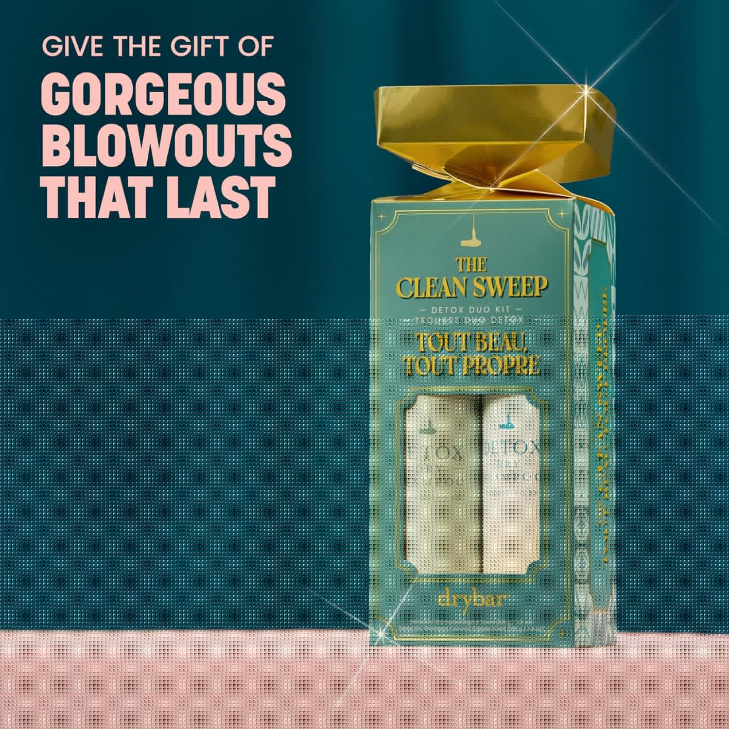 Clean Sweep Detox Duo Kit - Holiday Gift Set with Dry Shampoo Twin Pack - Coconut Colada & Original Scent | 2 x 3.8 oz Cans