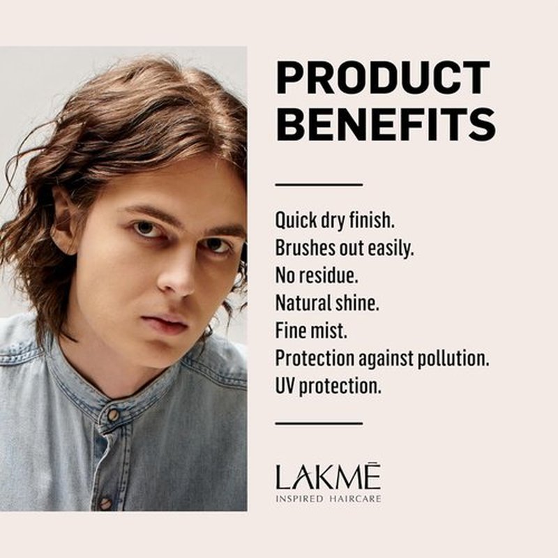 LAKMÉ K.Finish Hairspray - Extreme Hold Hair Styling Spray, 10.2 Fl Oz | Perfect for All-Day Style