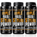 Goiple 3PCS Hair Styling Powder 1.05oz Natural Look Styling for Men Volumizing & Texturizing Powder Flexible Hold Easy to Apply Texture with No Oil/Greasy/Residue