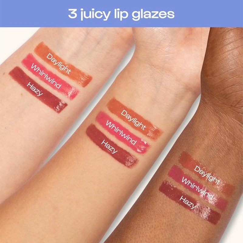 Alleyoop Sun Serum Lip Oil SPF 40 - Hydrating Tinted Lip Oil for Cracked Lips | Vegan & Travel-Friendly, Whirlwind