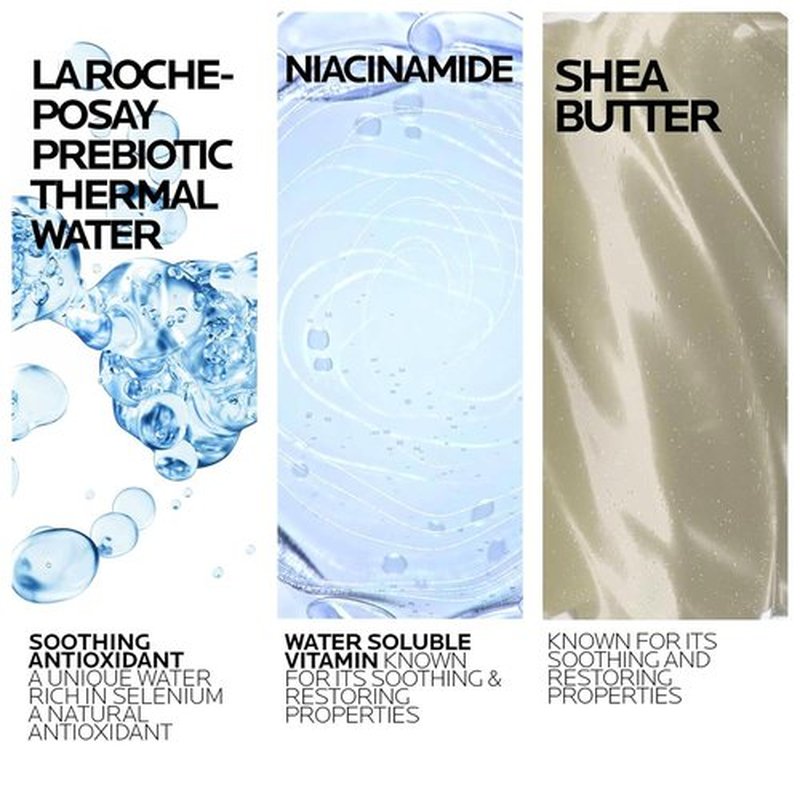 La Roche-Posay Lipikar AP+ Gentle Foaming Cleansing Oil - Hydrating Oil Cleanser for Face & Body, 24-Hour Moisture, Fragrance-Free
