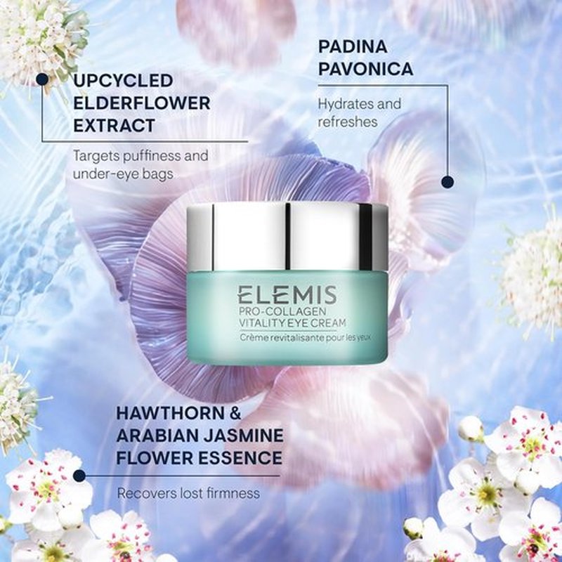 ELEMIS Pro-Collagen Vitality Eye Cream - Firming & Replenishing 15ml Eye Treatment