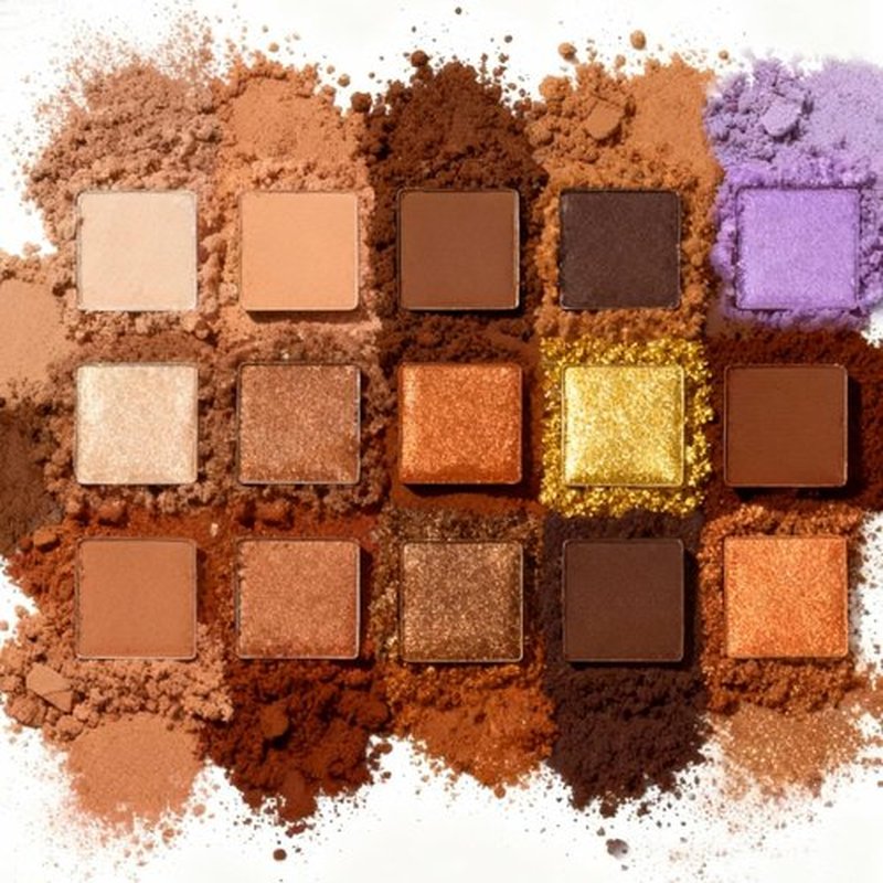 Nightmare Before Christmas 55 Well Eye Shadow Palette with Mirror, Makeup for Girls and Teens, Shimmery and Matte Colors, by Townley Girl