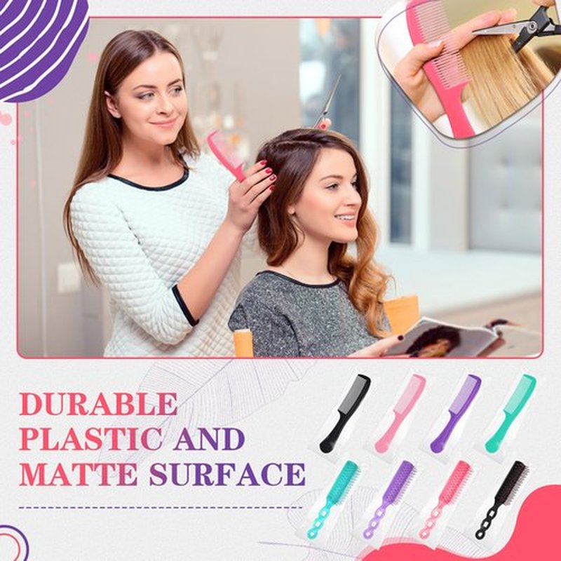 SiliFine 24 Pcs Hair Brush Combs Set Bulk Hairbrushes for Homeless Individually Wrapped Combs for Women Hotel Travel Nursing Charity(Multicolor)