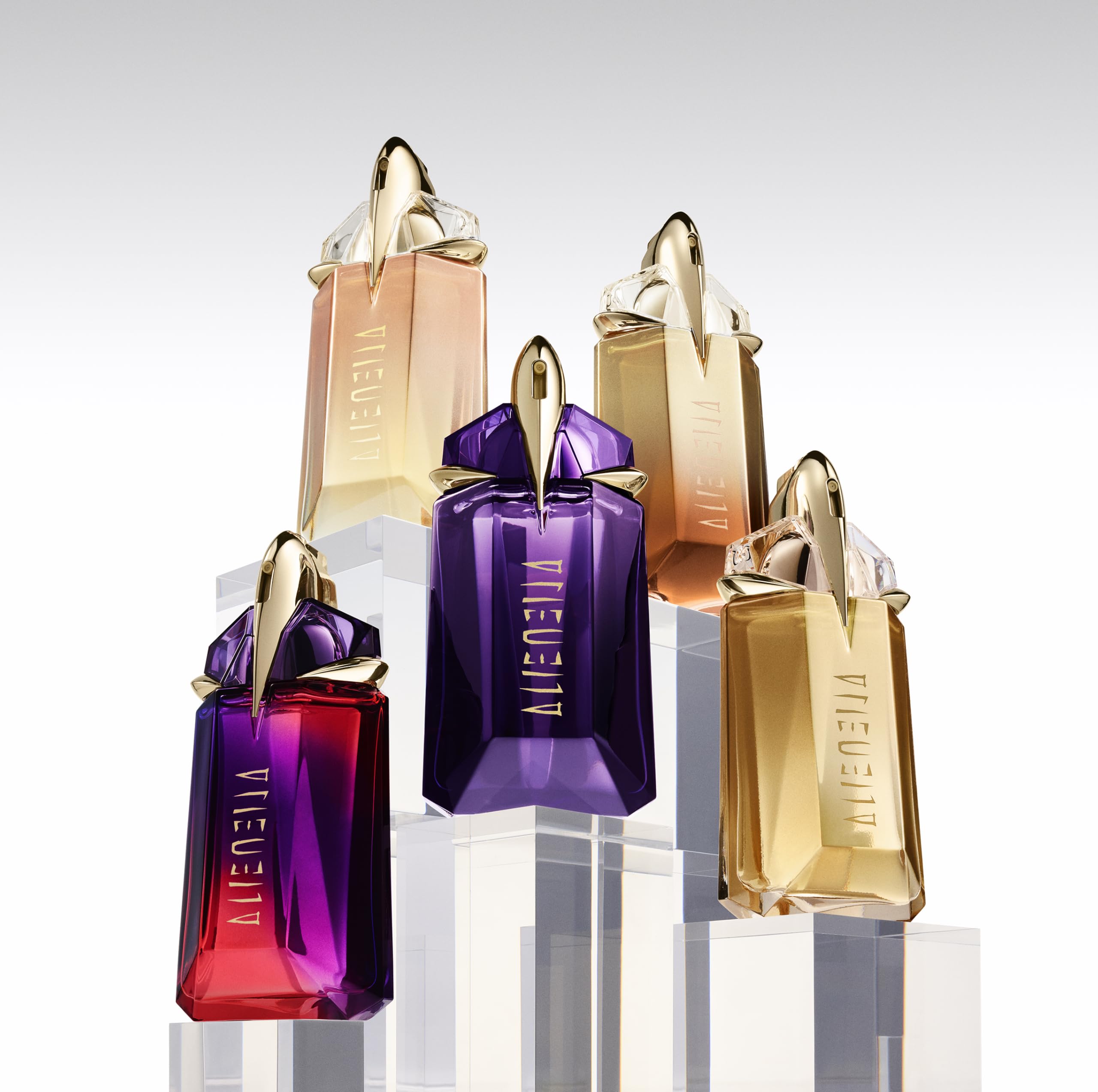 Mugler Alien Goddess Intense - Eau de Parfum - Women's Perfume - Floral & Woody - With Bergamot, Jasmine, and Vanilla - Long Lasting Fragrance - 3.0 Fl Oz