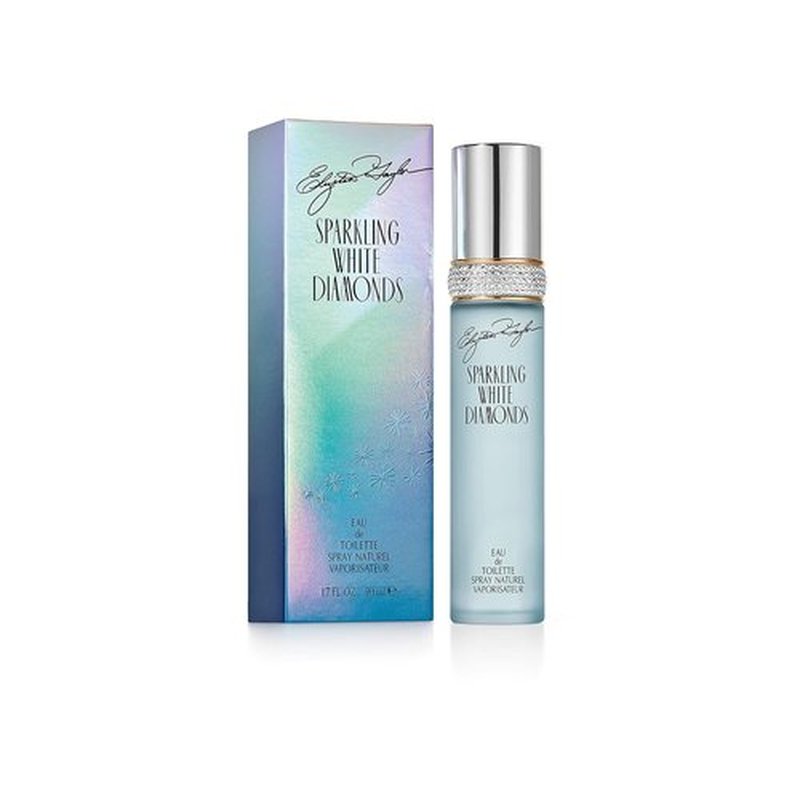 Elizabeth Taylor Sparkling White Diamonds Eau De Toilette Spray - 1.7 fl. oz | Elegant Fragrance for Women