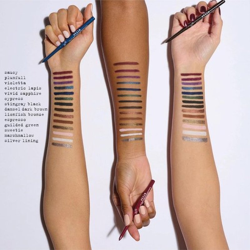 Stila Stay All Day® Waterproof Gel Eyeliner - Long-Wear Pencil for Tightlining & Smoky Eyes | 12-Hour No Budge Formula