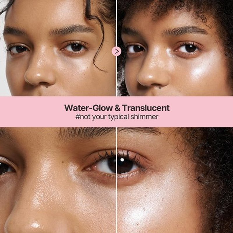 2aN Pure Glash Highlighter PU01 Twilight – Glass-Like Sheen Powder Highlighter for a Natural, Radiant Glow | Buildable, Long-Lasting, Lightweight Formula