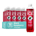 Sparkling Ice Black Raspberry Sparkling Water - Zero Sugar, Low Calorie, 17 Fl Oz Bottles (Pack of 12)