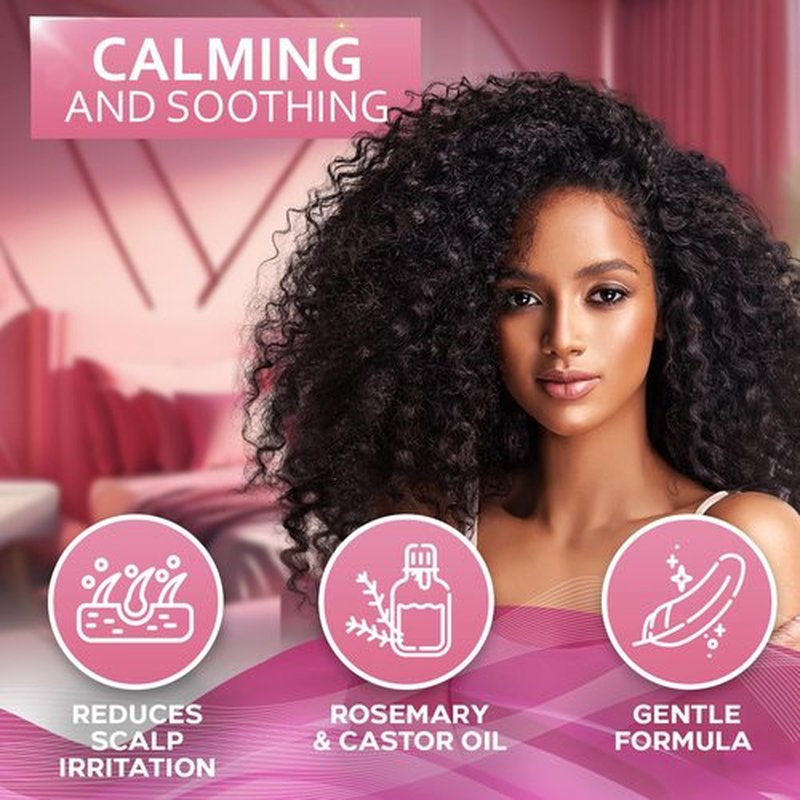 Rice Water Spray for Hair - With Rosemary, Biotin and Castor Oil - Tonic for Women and Men with Thinning Hair - Fermented Thickening Treatment to Fight Hair Fall - Daily Strengthening Leave In Formula
