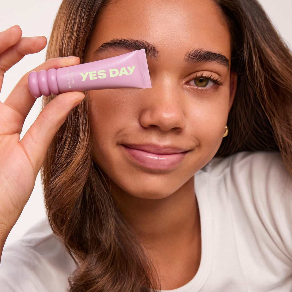 YES DAY Lip Sweetie Hydrating Lip Mask for Teens (Vanilla Glaze) – Day or Overnight Lip Mask for Teens & Ages 10 Up, with Pomegranate & Vitamin E (10g)