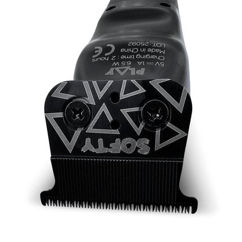 TPOB Play Professional Barber Hair Trimmer for Men 7000 RPM (Black + Softy)