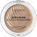 Catrice Aura Glam Bouncy Highlighter - Cream-to-Powder Glow with 3D Shimmer | Buildable Luminous Finish | Multi-Use for Face, Eyes & Lips (010 Moonlit Sand)