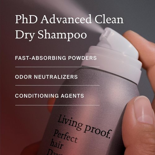 Living Proof Perfect Hair Day Dry Shampoo - Advanced Clean Formula, Limited Edition Velvet Amber, 5.5 oz