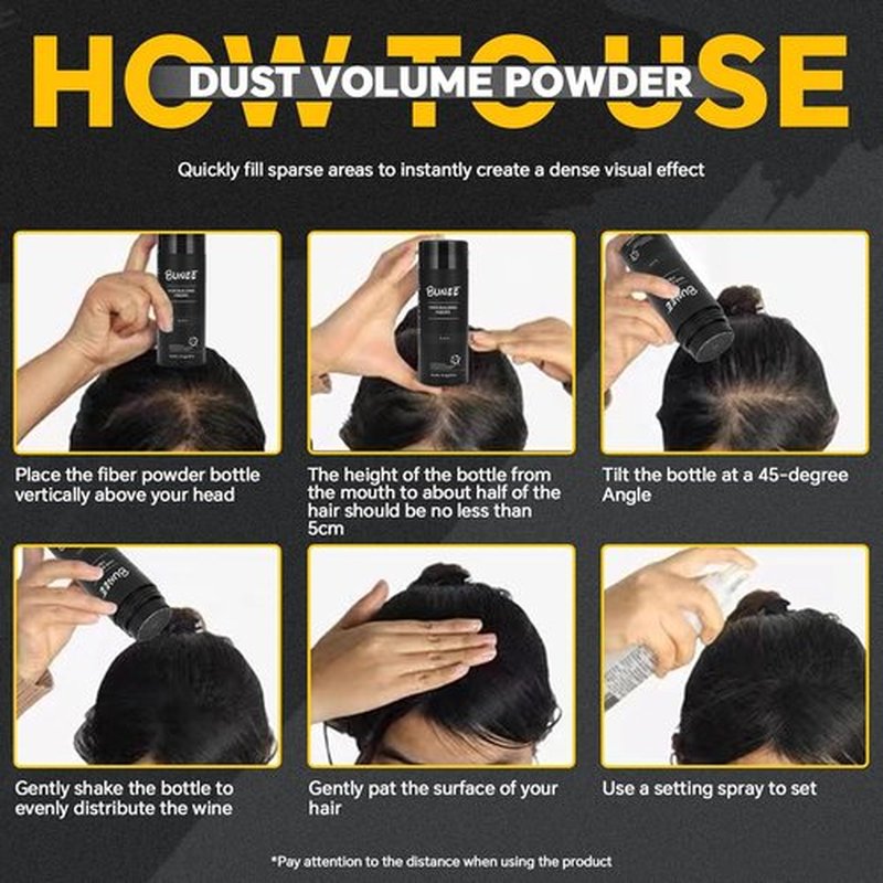 Skiennix Hair Texturizing Powder - Volumizing & Texturizing Formula for Short to Medium Hair (25g)
