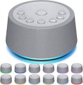 SoundLegend Sleep White Noise Machine - 32 Volume Levels, 30 Soothing Sounds, 12 Color Lights, Compact Design