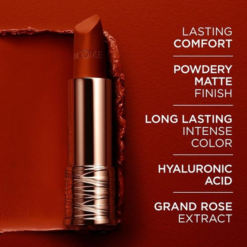 Lancôme L'Absolu Rouge Drama Matte Lipstick - Bold Matte Finish | Lasting Comfort & Hydration
