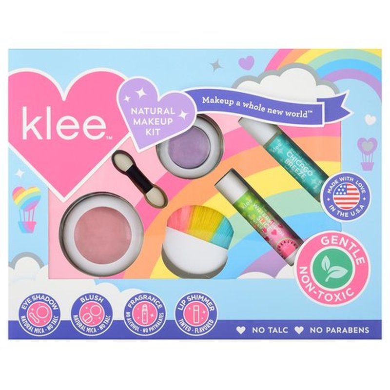 Klee Naturals Mineral Makeup Kit. Gentle and Non-Toxic. Kid-Friendly. Made in USA. (Sun Comes Out)