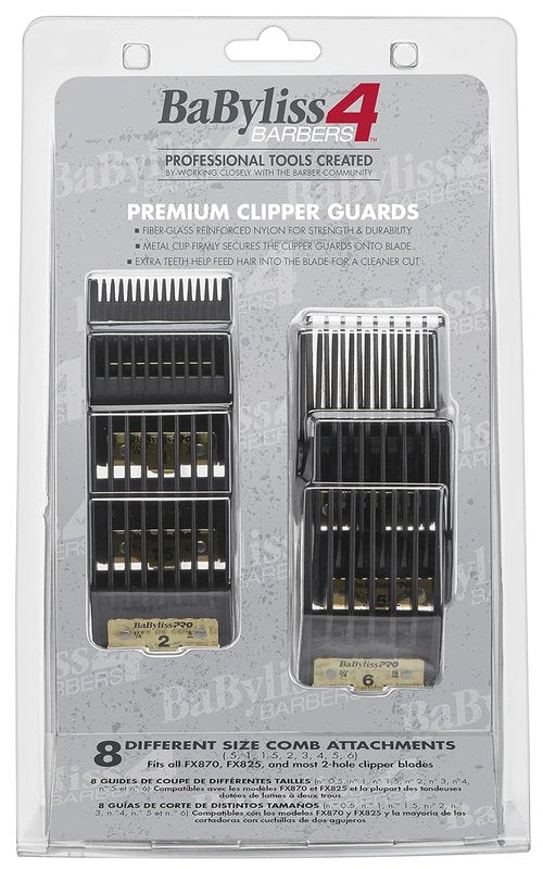 BaBylissPRO Clipper Guards - Premium Hair Cutting Accessories for Precision Styling