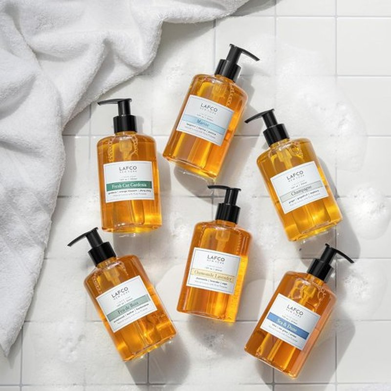 LAFCO New York Liquid Soap - Chamomile Lavender - Moisturizes & Protects - 12 oz - Hypoallergenic & Cruelty-Free