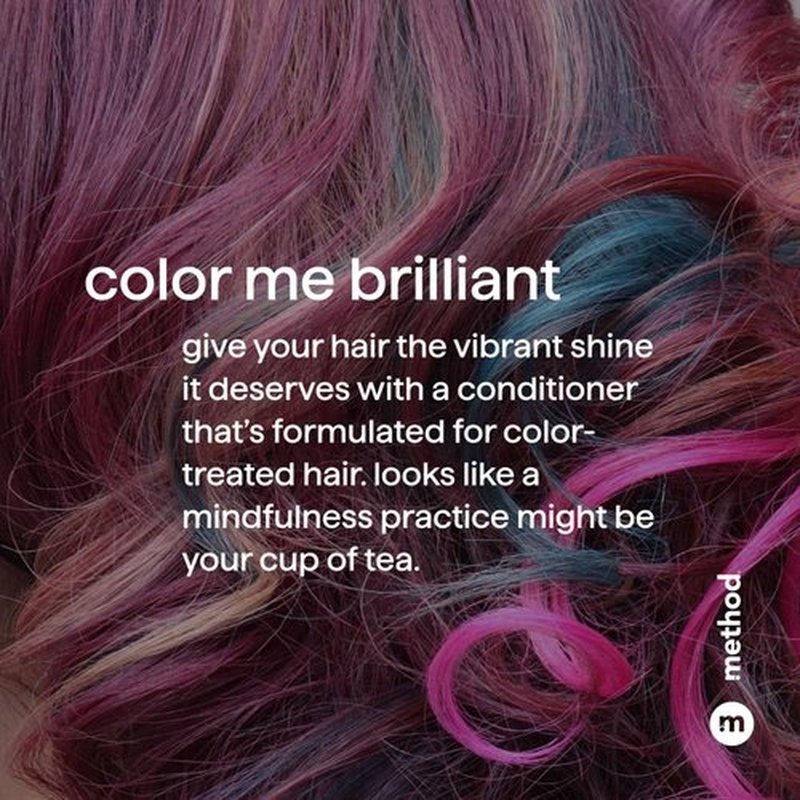 Method Color Protect Conditioner, Mindful Matcha, Matcha + Yuzu + Jasmine notes, 13.5oz
