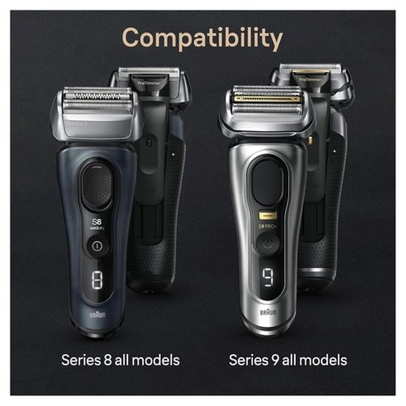 Braun Powercase for Electric Razors - Portable Charging Case for Series 9 Pro, 9 & 8 Shavers