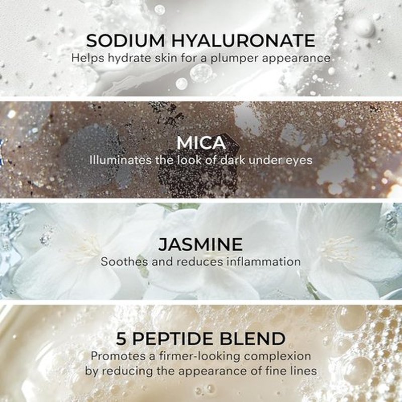COSMEDIX Brilliant Under Eye Cream - Firming Serum for Dark Circles, Puffiness & Fine Lines