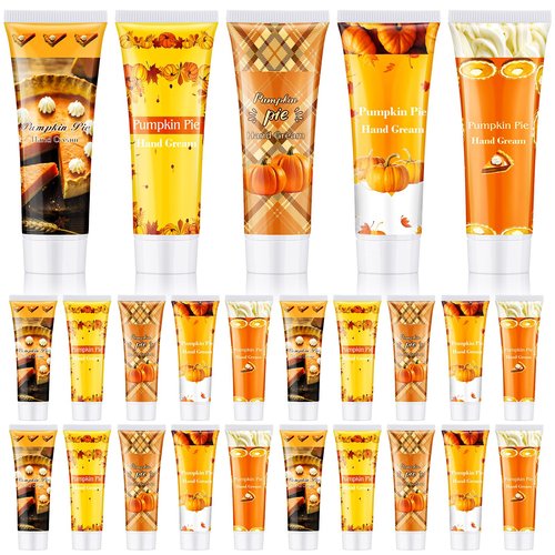 Loopeer 25 Pcs Hand Lotion Gifts for Women, Mini Hand Lotion Travel Size Bulk Moisturizing for Dry Cracked Hands, 30ml