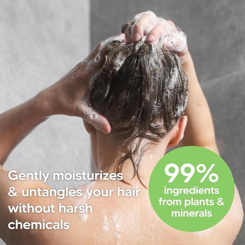 Nature Clean Unscented Hair Conditioner - Hypoallergenic & Sulfate Free | Gentle for Sensitive Scalps, 10 oz