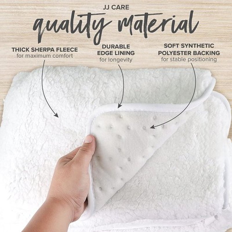 JJ CARE Massage Table Warmer - Digital 5 Heat Settings | 31"x71" Fleece Pad with Detachable 12 FT Cord & Overheat Protection