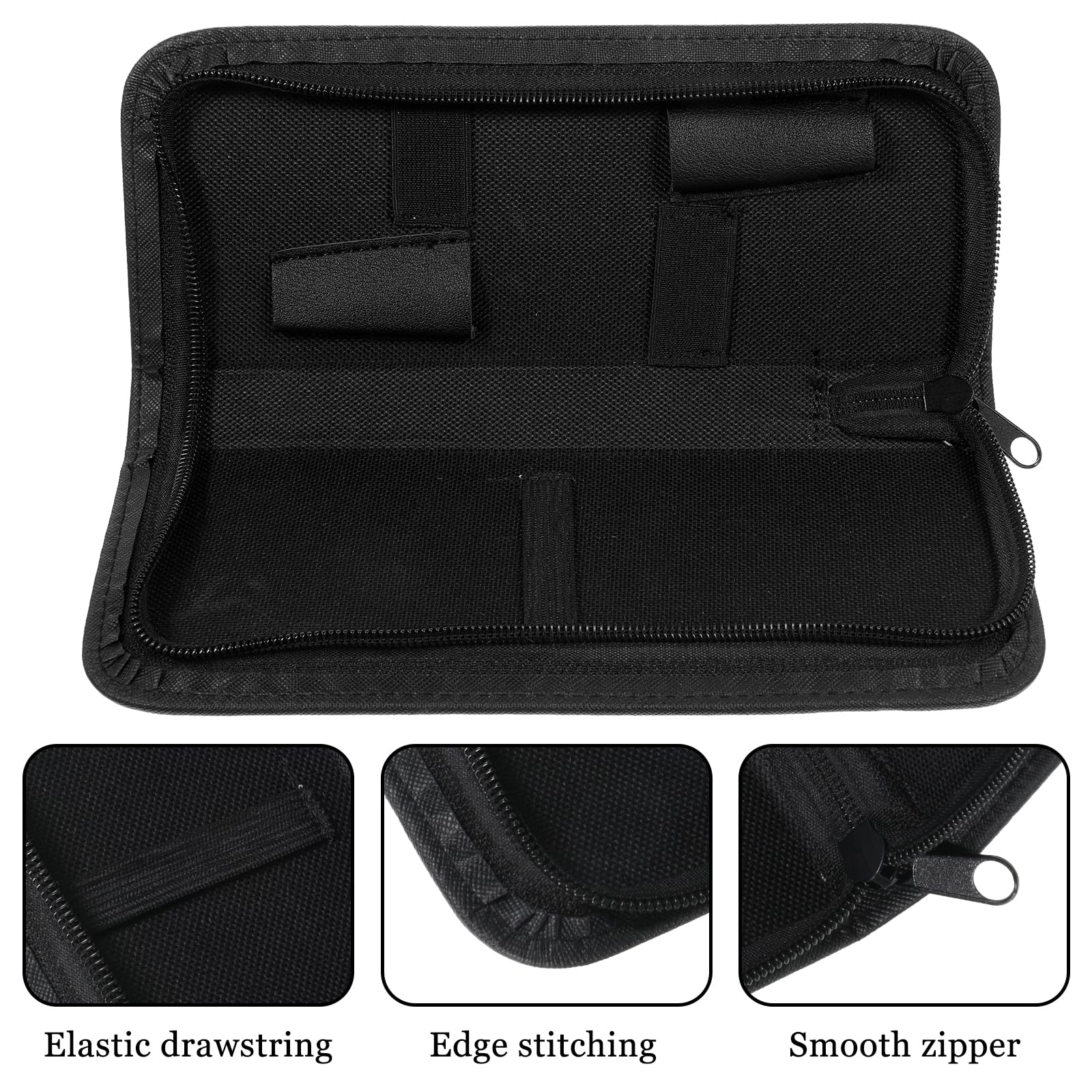 1 Piece Shear Case Hair Shear Scissors Bag Holder Scissor Cases for Hairstylists Professional Shears Holder for Foldable Comb and Scissors Hairdresse