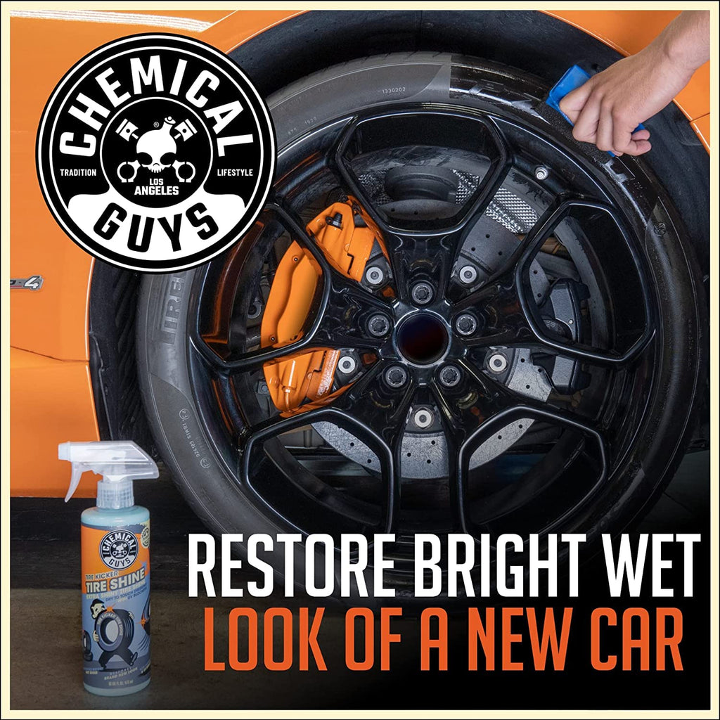 Chemical Guys Tire Kicker Extra Glossy Tire Shine Spray, 16 fl oz