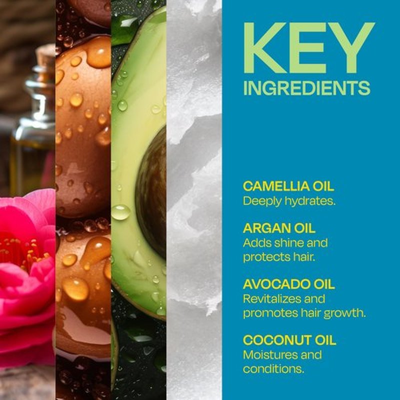 LOCK'N SLEEK Braid Gel (5 oz), Extreme Hold, Flake-Free, High Shine Edge Control - Argan, Camellia, Avocado Oil - For Locks, Braids, Twists, Cornrows
