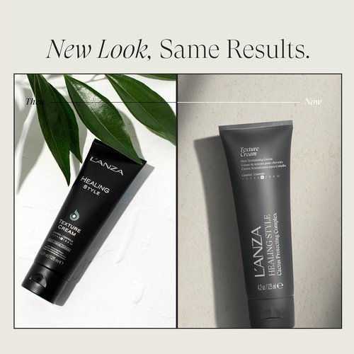 L'ANZA Healing Style Texture Cream - Nourishing Medium Hold Hair Cream | 4.2 Fl Oz, UV Protection
