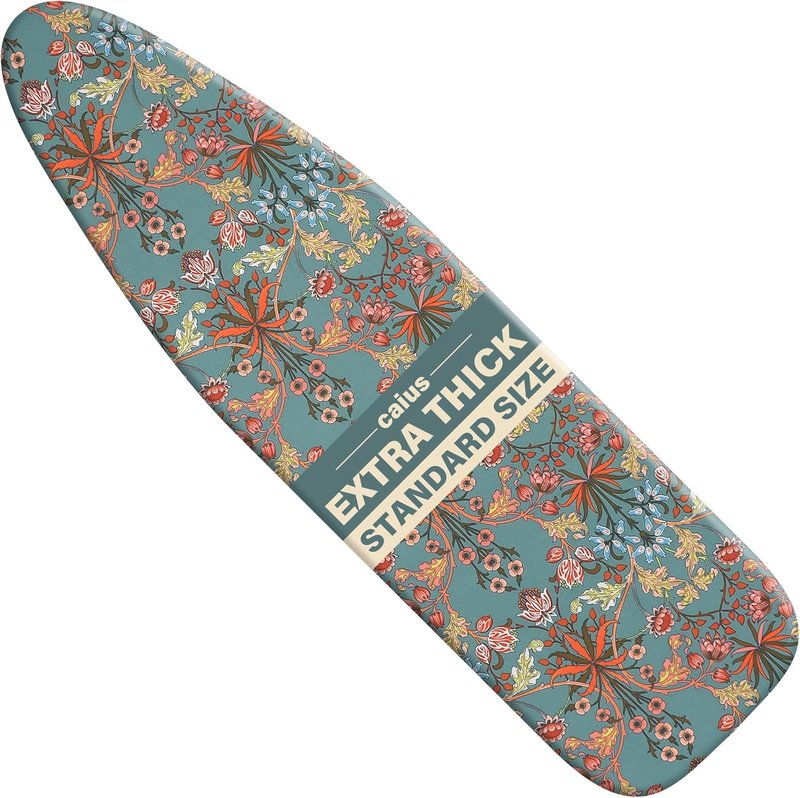 Caius Ironing Board Cover - Easy Installation, Stain Resistant, Fits 15x54 Standard Size
