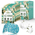 Skiennix 16-Pack Steam Eye Masks - Jasmine Warm Compress for Tired Eyes & Dark Circles | Travel Ready