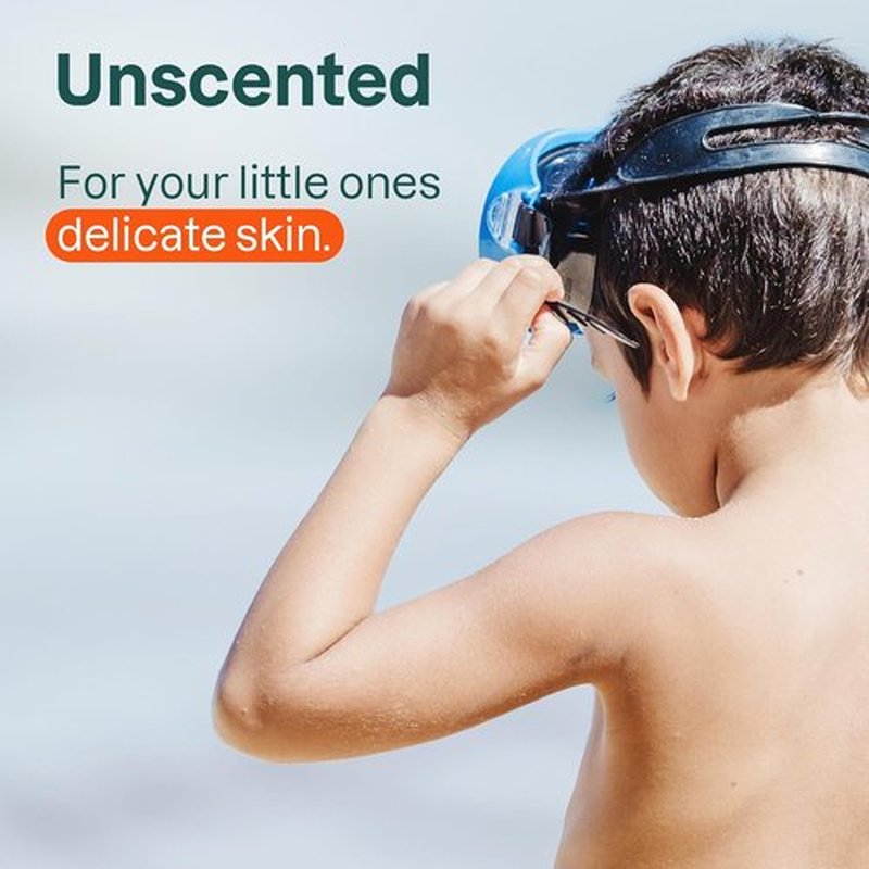 ATTITUDE Mineral Sunscreen | EWG Verified SPF 30 for Baby & Kids - Broad Spectrum UVA/UVB, Unscented, 5.2 Oz
