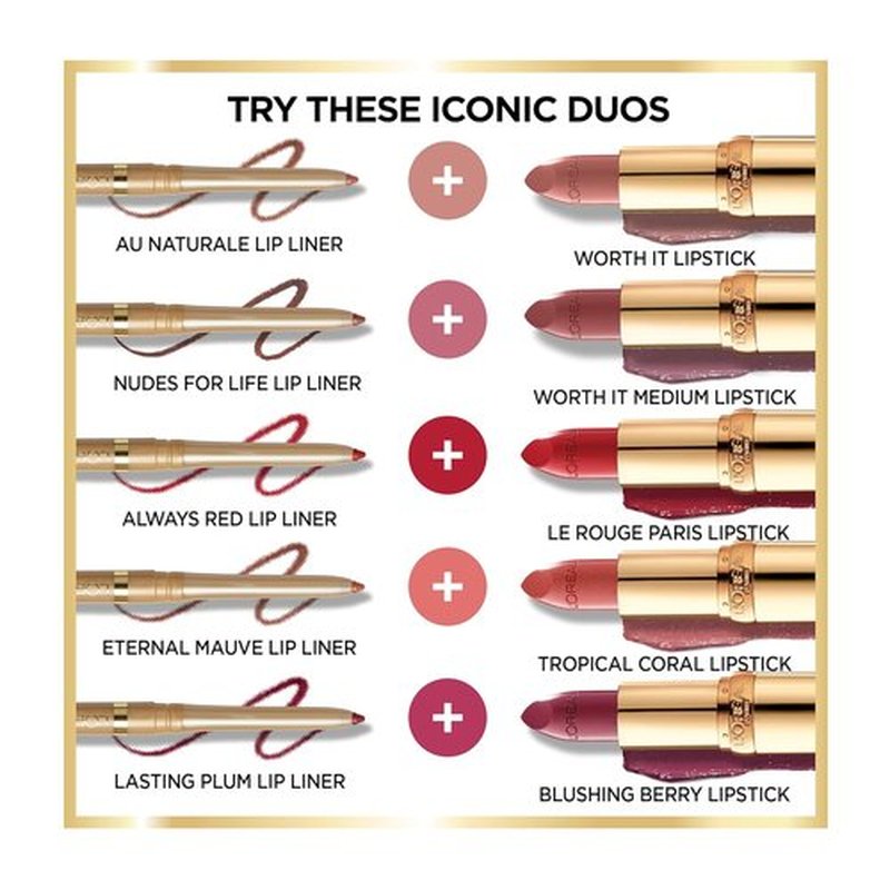 L'Oreal Paris Colour Riche Lipstick - Creamy Hydrating Formula with Argan Oil & Vitamin E | Ballerina Shoes