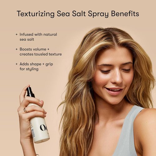 Odele Texturizing Sea Salt Spray - Boost Volume & Create Tousled Texture for Wavy Hair - 8 Fl Oz