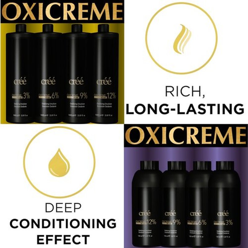 Cree Oxicreme Peroxide Developer Series 150ml (20 Volume, 150 ml)