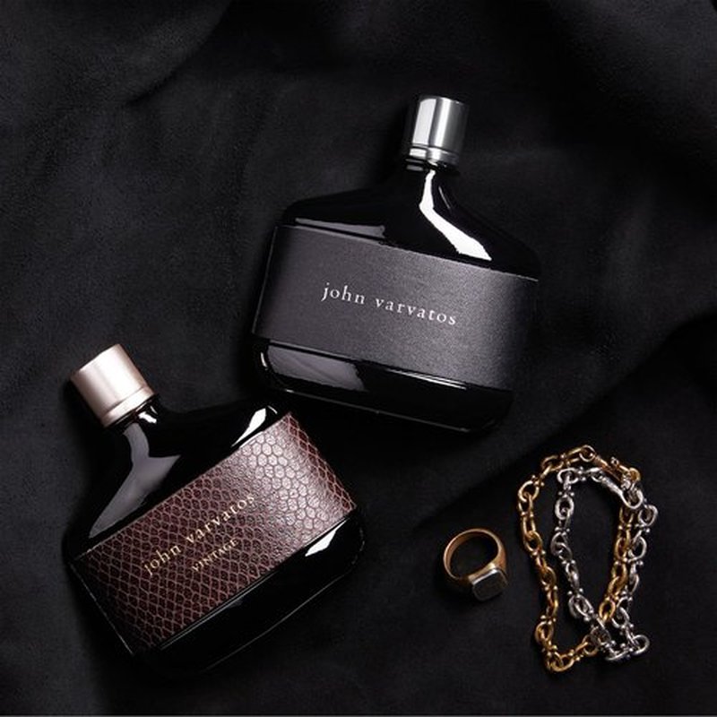John Varvatos Vintage Eau de Toilette Spray - Aromatic Chypre Cologne with Quince, Patchouli & Tobacco Notes