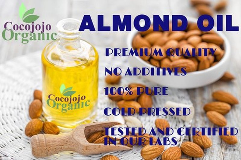 Dr Joe Lab Bitter Almond Oil - 32 oz - Pure Unrefined Cold Pressed Extra Virgin Non GMO All Natural, Vegan Bulk Carrier Oil Perfect for Body Hair Face Skin Nails Facial Hair DIY Cosmetics