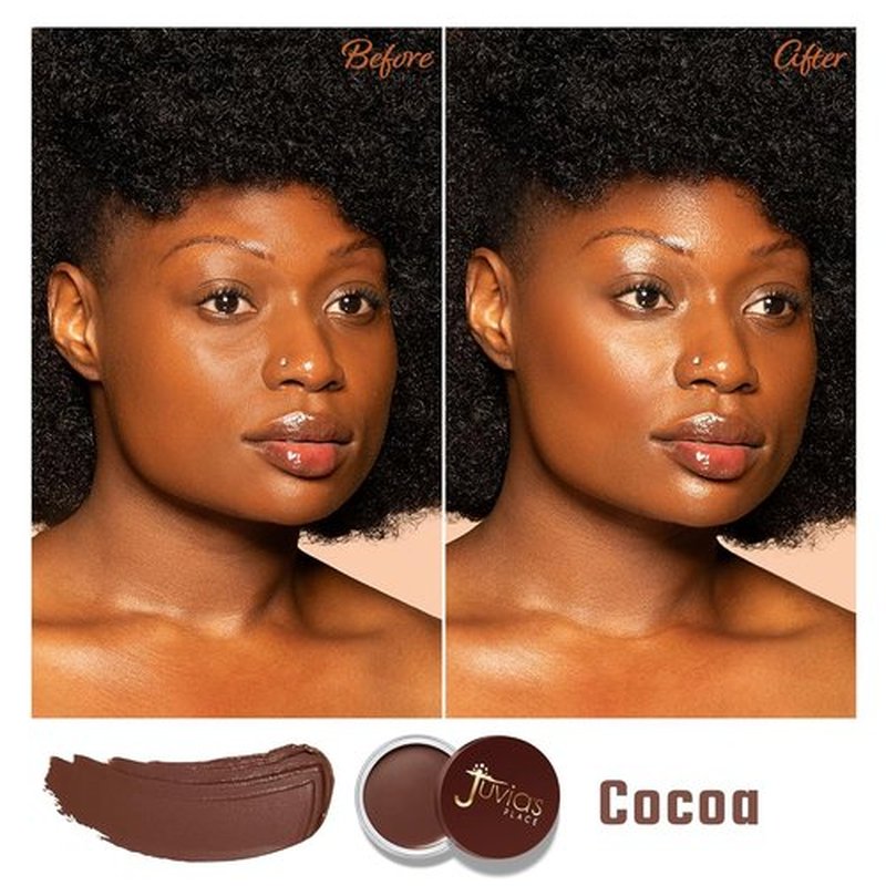 Juvia's Place Bronzed Cream Bronzer - Cocoa | Buildable, Blendable Cream for Sun-Kissed Glow & Long-Lasting Matte Finish