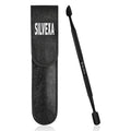 420C Stainless Steel Pro Cuticle Pusher and Nail Cleaner, Nail Polish Remover Manicure and Pedicure Nail Care Dual Ended for Fingernails and Toenails by SILVEXA