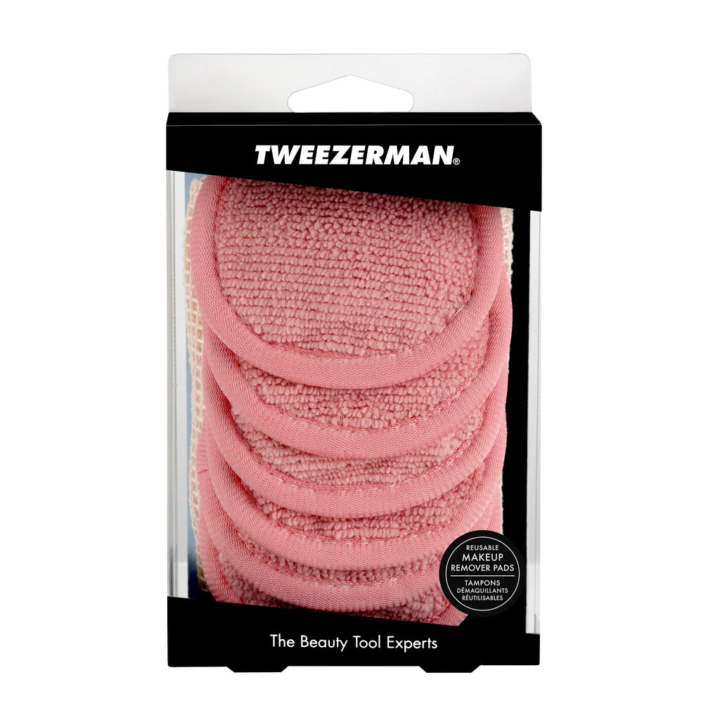 Tweezerman Exclusive Tea Rose Reusable Makeup Remover Pads