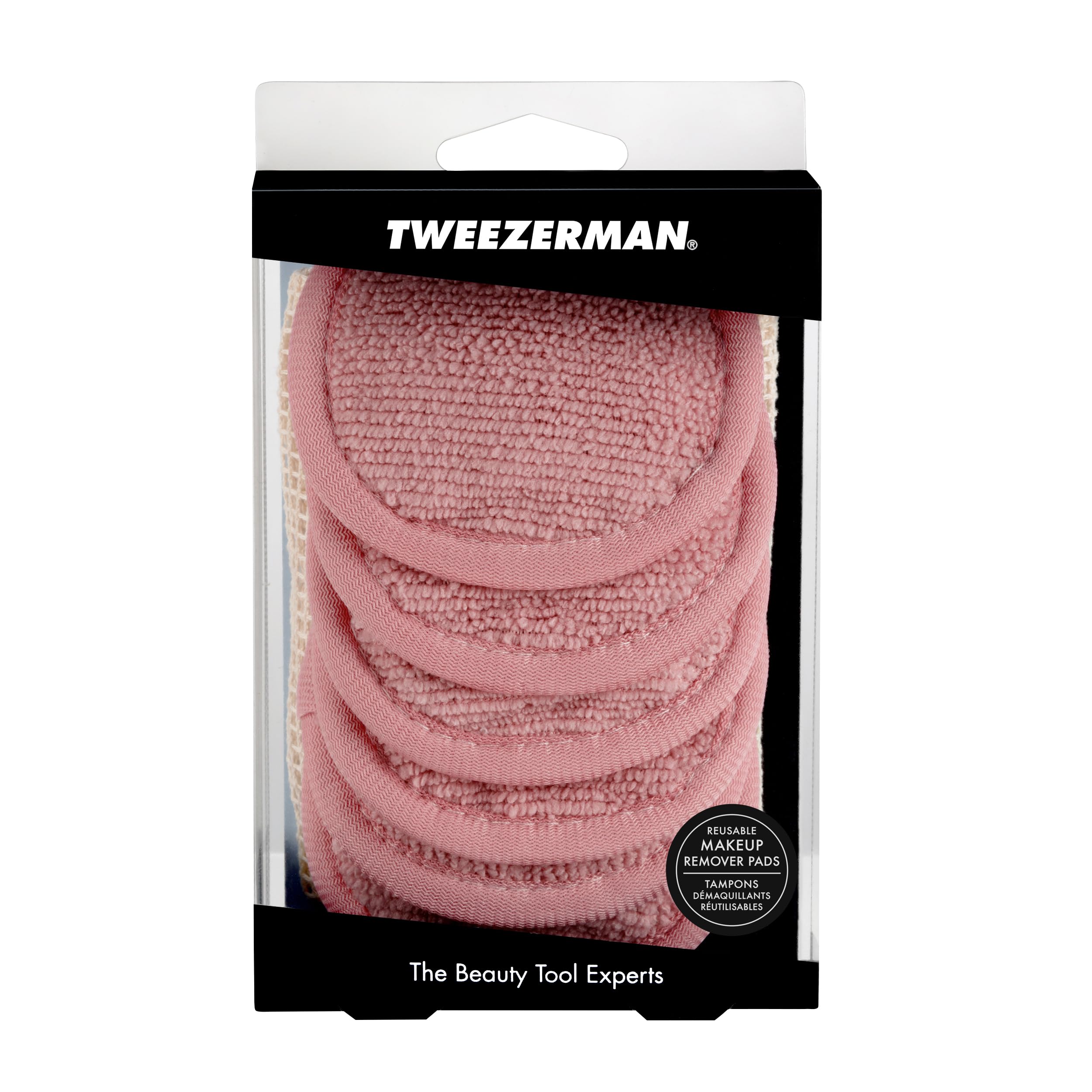 Tweezerman Exclusive Tea Rose Reusable Makeup Remover Pads