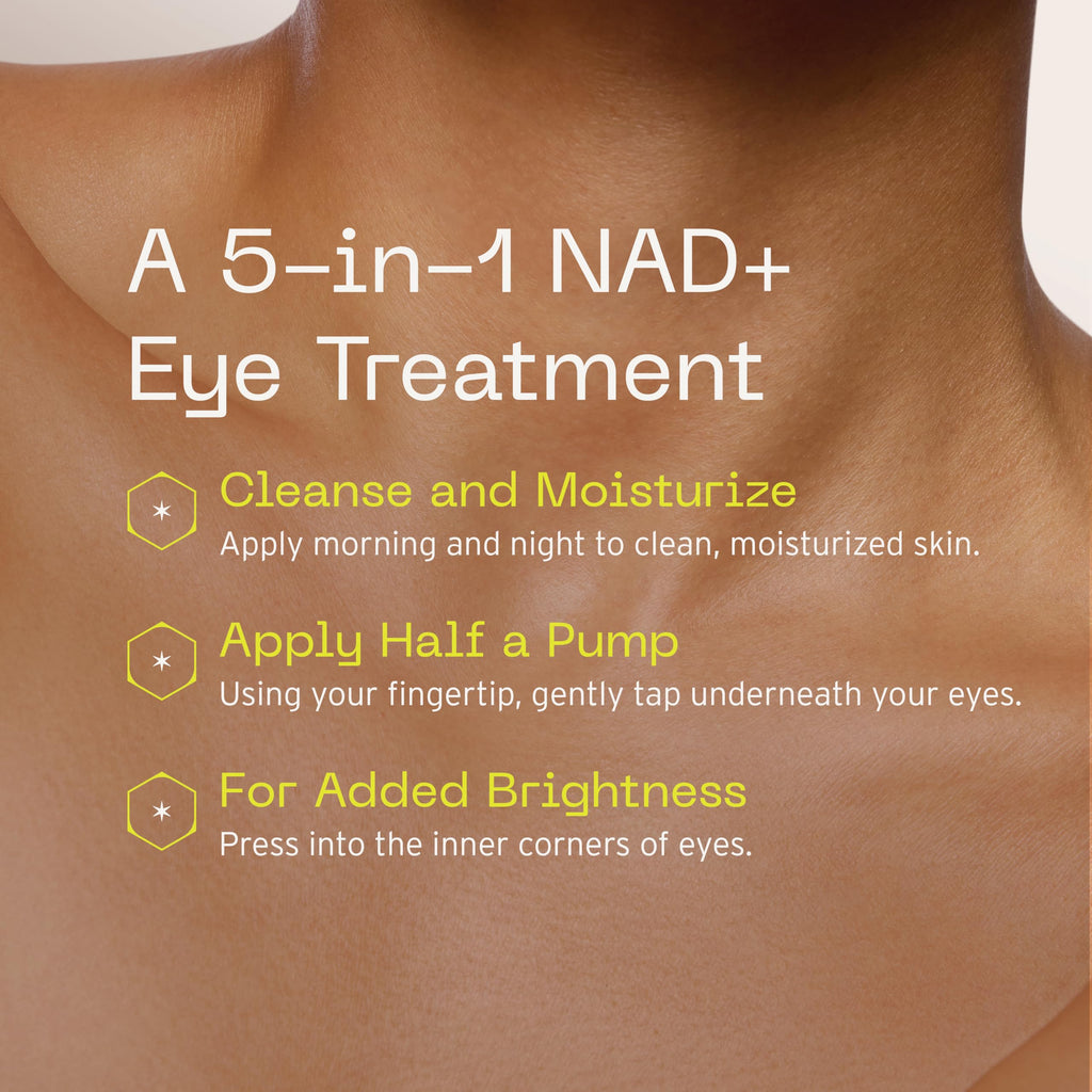 Aramore NAD+ Cell Energizing Skin Care Treatment with Proprietary NAD+ Precursor Complex, Clinically Proven to Target 12 Signs of Aging - 50ml