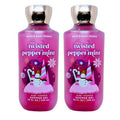 Bath & Body Works Shower Gel, Gift Set of 2, 10oz Each (Twisted Peppermint)