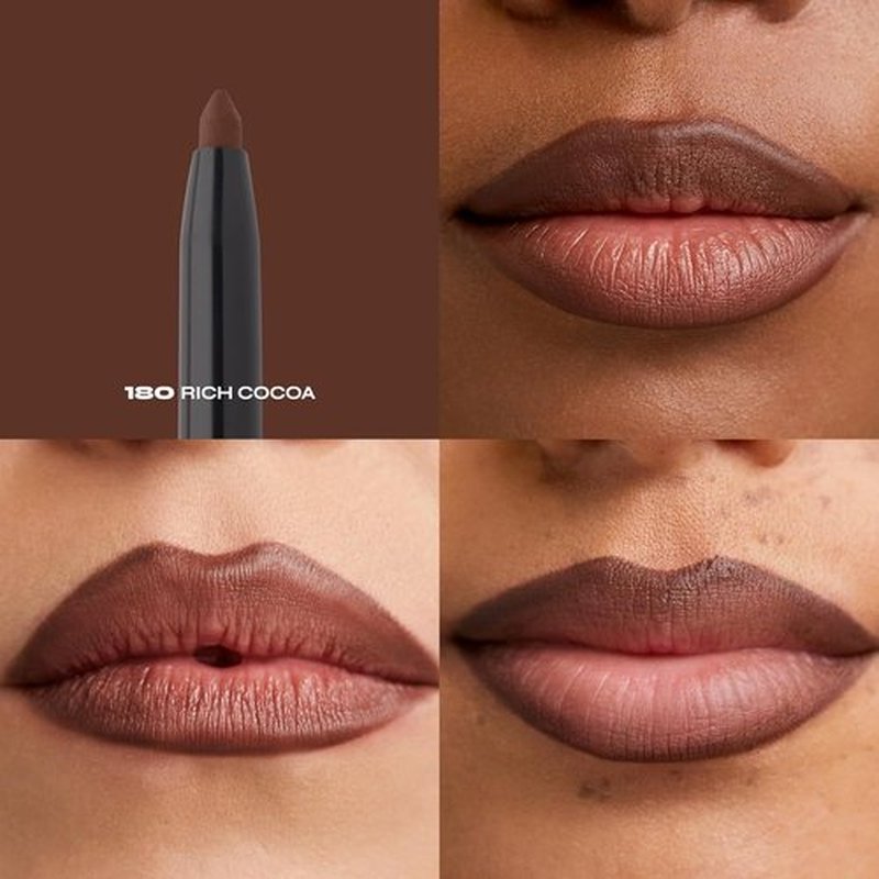 Milani Understatement Lipliner Pencil - Highly Pigmented Retractable Lip Liner | Rich Cocoa Shade